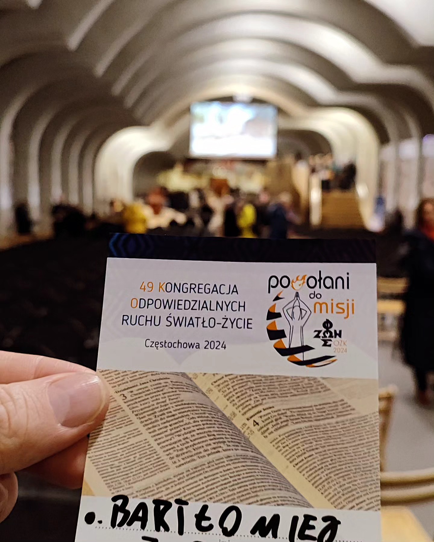 Więc rozpoczęliśmy 👐🏻 #49kongregacja #powołanidomisji dobrze tu…