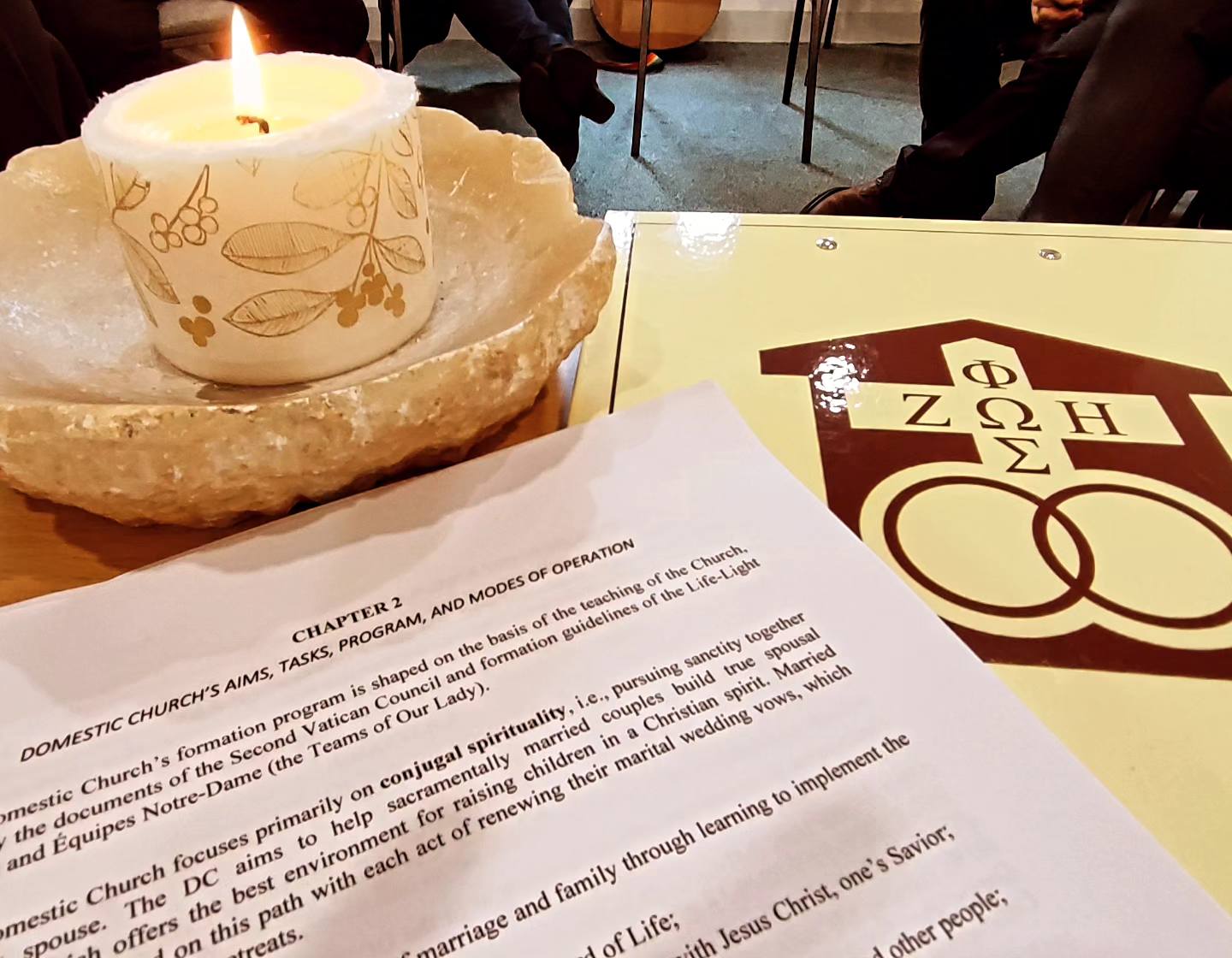 Więc zaczęliśmy. The first day of recollection for English…