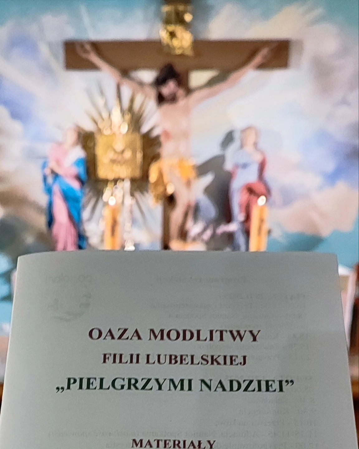 Rozpoczynamy Oazę Modlitwy dla małżeństw Domowego Kościoła.…