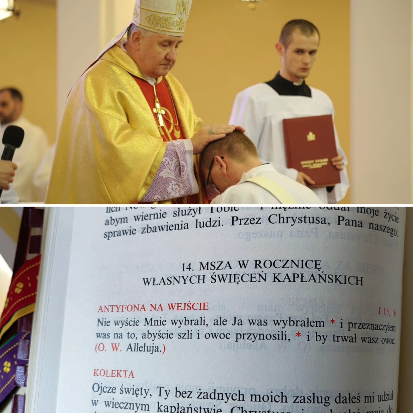 14 lat (przypadkowo ten formularz w mszale ma też numer 14 🙃)…