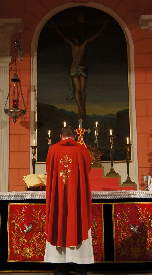 W sposób zupełnie nieoczekiwany wczorajsza wieczorna celebracja Eucharystii, przybrała nieoczekiwany wymiar. Jako, że ko