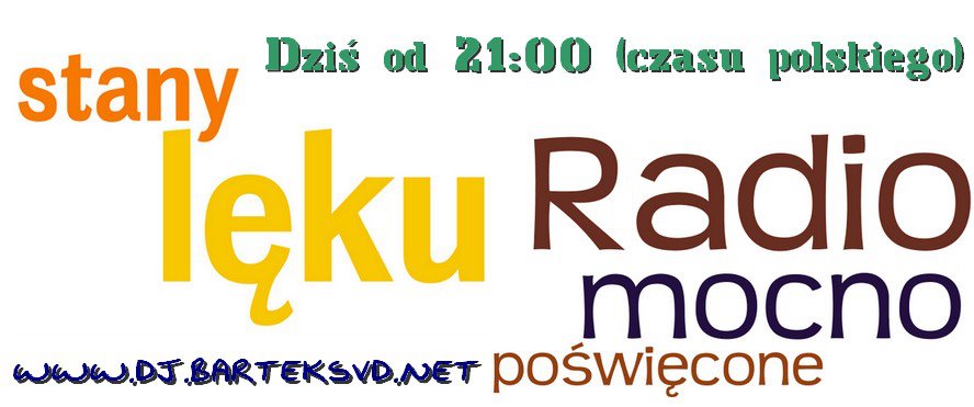 Zapraszam dziś od 21:00 na www.dj.barteksvd.net! :)